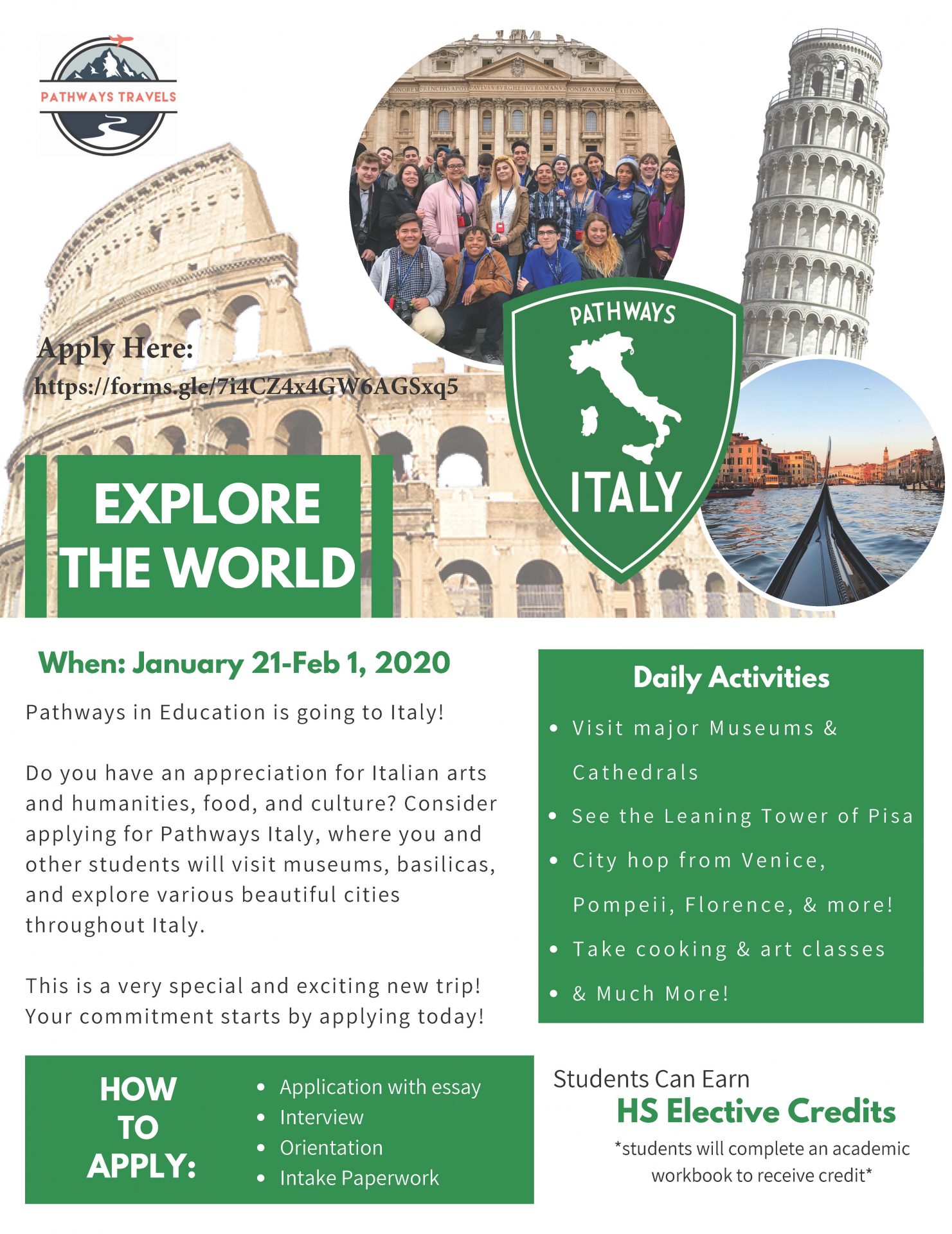 Pathways Italy Trip @ Italy | Rome | Lazio | Italy